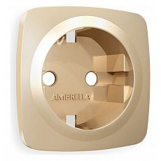 Накладка для розетки с заземлением ambrella volt quant op6060